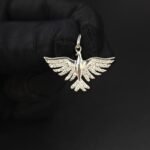 Men's Diamond Flying Bird Small Pendant