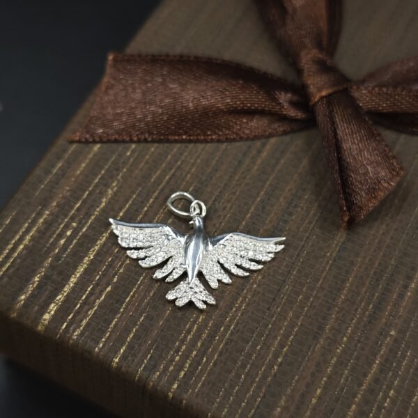 Men's Diamond Flying Bird Small Pendant