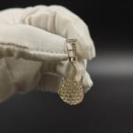 Men's Diamond Fire Pendant 925 Sterling Silver