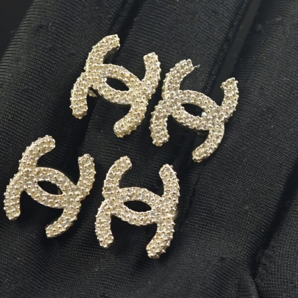 Women's Diamond Trendy Stud Earring 925 Sterling Silver