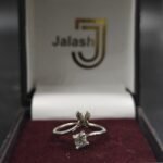 Round White Diamond Adjustable Toe Ring For Her 925 Sterling Silver