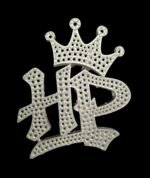 Custom Mens Pendant lab grown diamonds 925 sterling silver