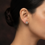 D-VVS Moissanite Earrings For Women's Wear In 925 Sterling Silver