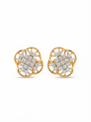D-VVS Moissanite Earrings For Women's Wear In 925 Sterling Silver