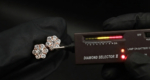 D/VVS Moissanite Floral Cluster Stud Earrings in 925 Sterling Silver – Diamond Look for Women