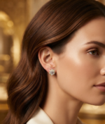 Tester Passing Moissanite Cluster Stud Earrings – 925 Sterling Silver