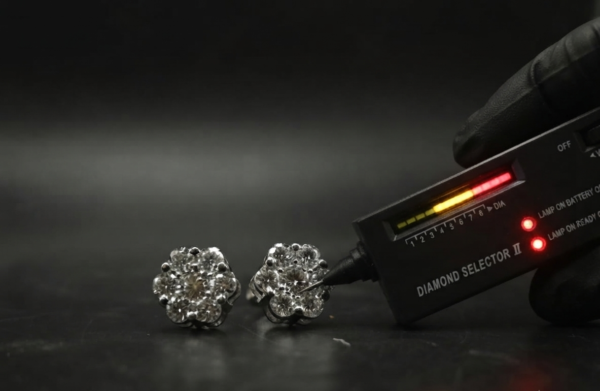 Moissanite Stud Earrings for Women In 925 Sterling Silver