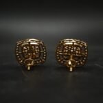 Genuine Moissanite Stud Earrings For Women's Wear In 925 Sterling Silver.