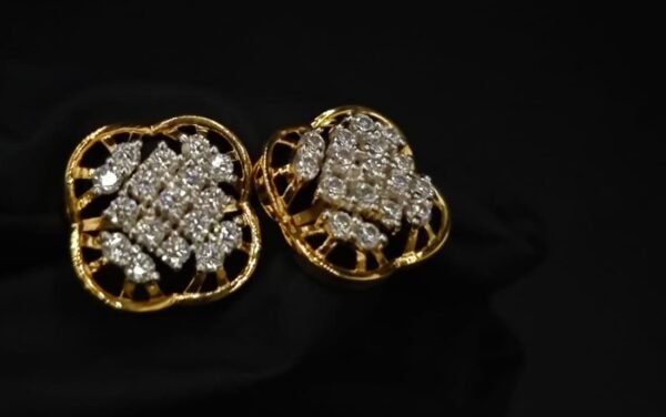 D-VVS Moissanite Earrings For Women's Wear In 925 Sterling Silver