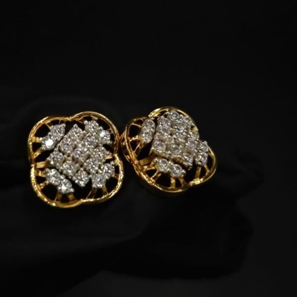 D-VVS Moissanite Earrings For Women's Wear In 925 Sterling Silver