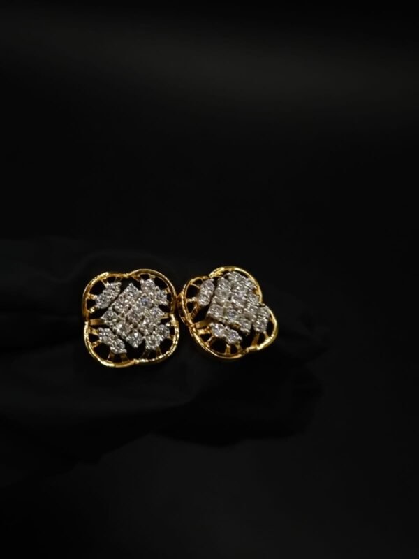 D-VVS Moissanite Earrings For Women's Wear In 925 Sterling Silver