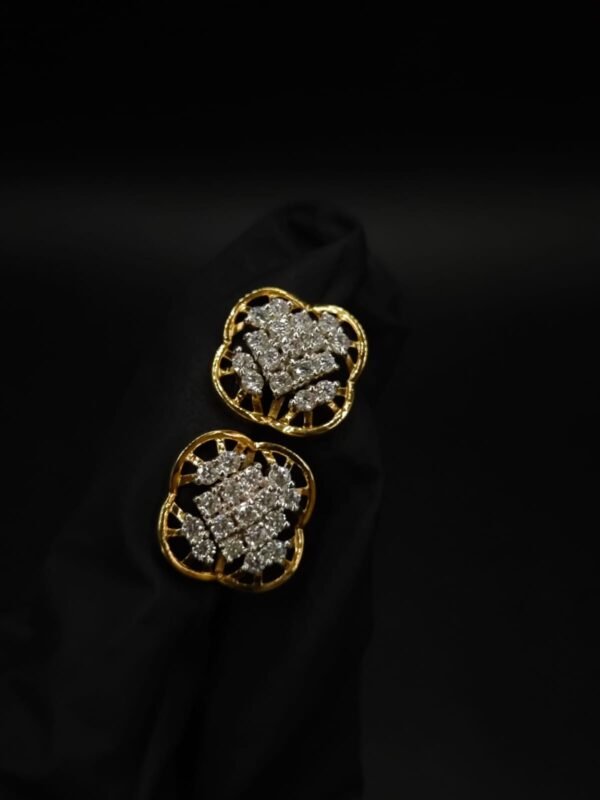 D-VVS Moissanite Earrings For Women's Wear In 925 Sterling Silver