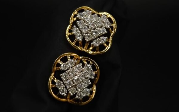 D-VVS Moissanite Earrings For Women's Wear In 925 Sterling Silver
