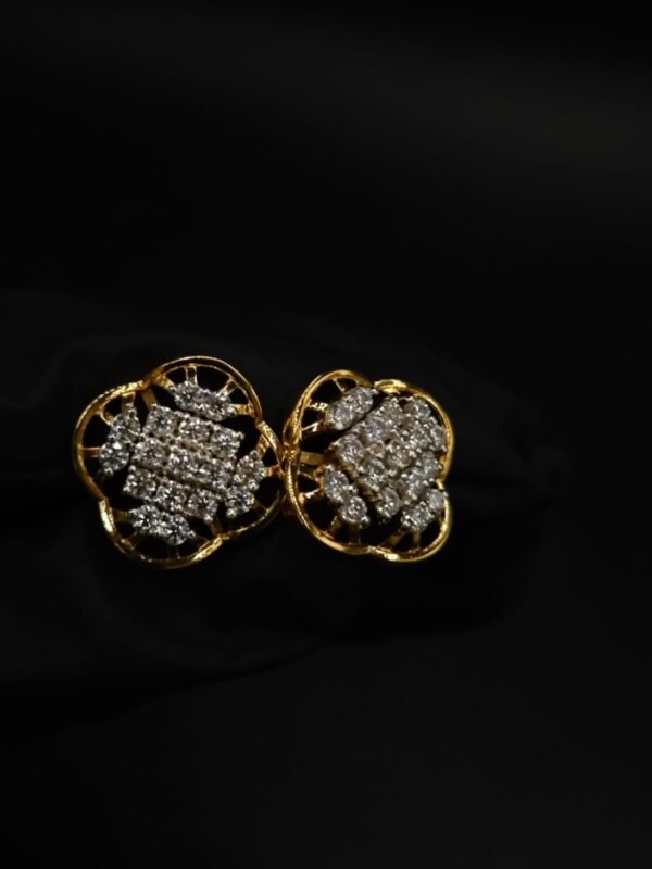 D-VVS Moissanite Earrings For Women's Wear In 925 Sterling Silver