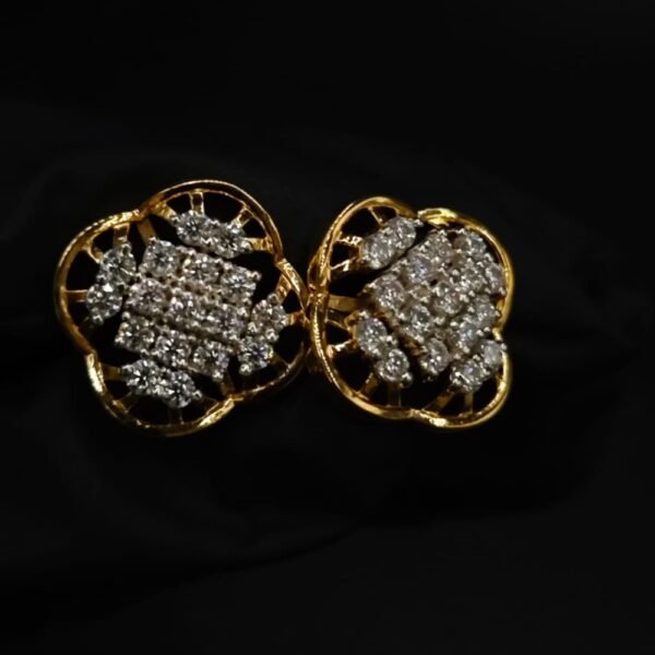 D-VVS Moissanite Earrings For Women's Wear In 925 Sterling Silver