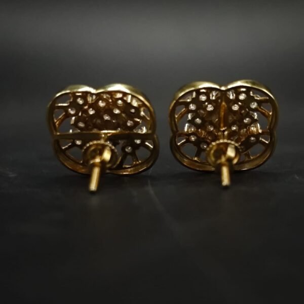 D-VVS Moissanite Earrings For Women's Wear In 925 Sterling Silver