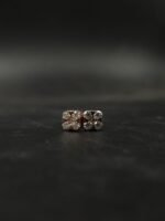 VVS Moissanite Square Stud Earrings For Women's Wear In 925 Sterling Silver.