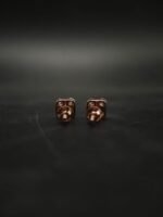 VVS Moissanite Square Stud Earrings For Women's Wear In 925 Sterling Silver.