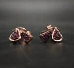 Butterfly CZ Stud Earrings For Women's Wear In 925 Sterling Silver