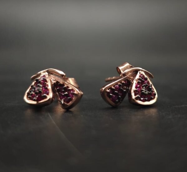 Butterfly CZ Stud Earrings For Women's Wear In 925 Sterling Silver