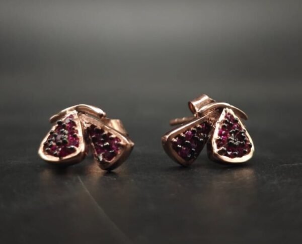 Butterfly CZ Stud Earrings For Women's Wear In 925 Sterling Silver