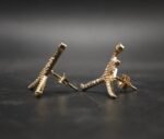 Men’s Moissanite Basketball Player Stud Earrings – Iced 925 Sterling Silver Hip Hop Jewelry