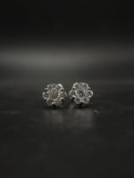 Moissanite Stud Earrings for Women 925 Sterling Silver