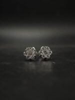 Moissanite Stud Earrings for Women 925 Sterling Silver