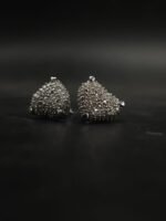 Heart Shape Moissanite Stud Earrings for Women 925 Sterling Silver