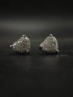 Heart Shape Moissanite Stud Earrings for Women 925 Sterling Silver