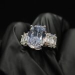 Elegant Cushion Cut CZ Ring In 925 Sterling Silver
