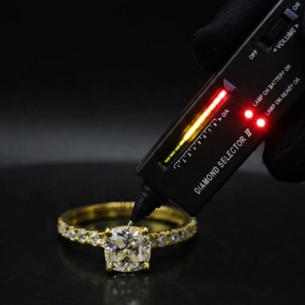 Cushion CZ Ring In 925 Sterling Silver
