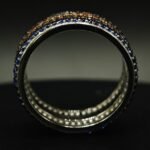 Multicolour CZ Band Ring for Men