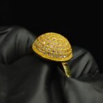 Luxury Micro-Pavé CZ Cluster Ring