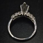 Elegant Clear CZ Marquise Cut Ring for Women