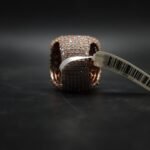 VVS Moissanite Square Micro-Pave Ring