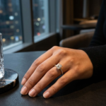 Cushion CZ Ring In 925 Sterling Silver